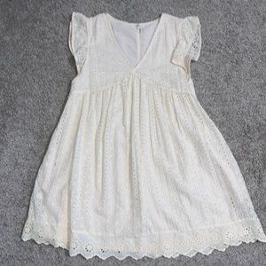 White Babydoll Dress